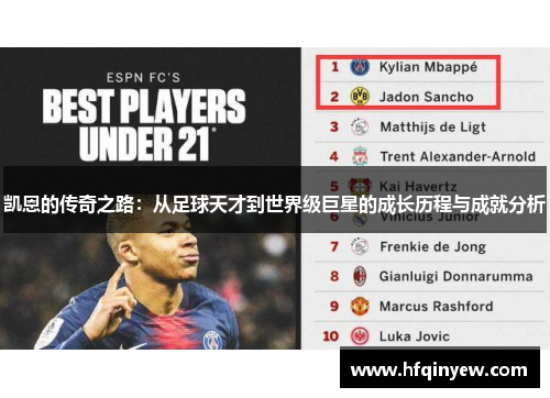 凯恩的传奇之路：从足球天才到世界级巨星的成长历程与成就分析